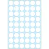 Vielzwecketiketten weiß Ø 16 mm rund Papier matt 1728 St. Produktbild-Vorschau 6