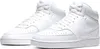 A pair of white Nike Court Vision Mid sneakers. Podgląd zdjęcia produktu