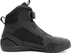 A black motorcycle boot shown from the side against a white background. Podgląd zdjęcia produktu