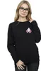 Disney - Sweatshirt für Damen BI27789 (S) (Schwarz) Produktbild-Vorschau 2