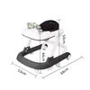 2 en 1 Trotteur pliable Babywalker, Chariot d'éveil Voir les images du produit 2