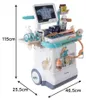 ISO 26544: Medizinwagen mit EKG- und Röntgengerät, XXL, Produktbild-Vorschau 9