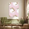 MuchoWow® Poster Einhorn - Rosa - Kinder - Rosa - Mädchen - Produktbild-Vorschau 3