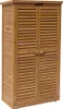 Gartenschrank "Space" - 87 x 46,5 x 160 cm - Braun Produktbild-Vorschau 1