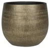 Ter Steege Pflanzentopf - Metalloptik - gold - 26 x 25 cm Produktbild-Vorschau 1