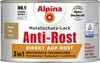 Alpina Metallschutz-Lack Anti-Rost 300 ml gold glänzend Produktbild-Vorschau 1