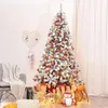 COSTWAY 225cm albero di Natale artificiale con neve incl. Anteprima dell’immagine prodotto 2