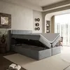 Kontinentales Bett JANELLE mit Bonnell Matratze und Topper, Produktbild-Vorschau 4