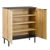 Merax Schuhschrank mit 2 Türen in Mosaik-Design, Schuhregal Produktbild-Vorschau 12