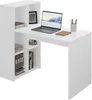 EUGAD Schreibtisch mit Regal links/rechts montierbar, PC Produktbild-Vorschau 2