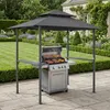 Grillpavillon 'Parga' 250 x 241 x 151 cm mit Doppeldach 2 Produktbild-Vorschau 1