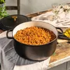 Ballarini Cocotte Bellamonte Gusseisen 28Cm Schwarz Produktbild-Vorschau 7