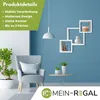 Mein-Regal Connect Vertikal versetztes Wandregal Dekoregal Produktbild-Vorschau 2