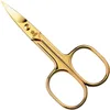 Pfeilring Nagelschere 9 cm vergoldet gebogen Produktbild-Vorschau 1