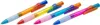 4er-Set Kugelschreiber "Candy-Star" aus Kunststoff sehr Produktbild-Vorschau 3