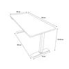 HOME DELUXE - Höhenverstellbarer Schreibtisch LUMINA - Produktbild-Vorschau 5