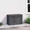 vidaXL Osłona klimatyzacji antracytowa 90 x 40 x 60 cm Podgląd zdjęcia produktu 2