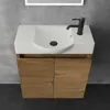 Alpenberger Waschbecken mit Unterschrank 55 cm | Gäste WC Produktbild-Vorschau 2