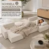 GOLDSTOFF Amalia U-Sofa mit Schlaffunktion Bettkasten – Produktbild-Vorschau 4