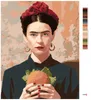 Zuty - Malen nach Zahlen - FRIDA KAHLO UND HAMBURGER, 40x50 Produktbild-Vorschau 3