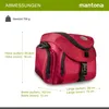 Mantona Premium Photo Bag Rosso Nero Anteprima dell’immagine prodotto 7