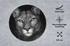 MuchoWow® Mauspad Mousepad Tierprofil Puma in schwarz und Produktbild-Vorschau 2