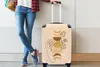 MuchoWow® Koffer Handgepäck Trolley Rollkoffer Kleine Produktbild-Vorschau 5