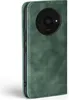 A green flip cover phone case for a Xiaomi Redmi A3. Produktbild-Vorschau