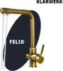 KLARWERK® Felix | Grifo retro de 3 vías, acero inoxidable, Vista previa de la imagen del producto 1