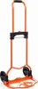 A product shot of an orange foldable hand truck. Náhled obrázku produktu