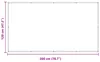 Balkonsichtschutz Braun 120 x 200 cm Oxford-Stoff Produktbild-Vorschau 7