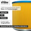 vhbw Faltenfilter kompatibel mit Einhell AS 1400, 1250, Produktbild-Vorschau 2