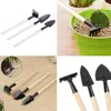 3 PCS/set Mini Garden Hand Tool Kit Plant Gardening Wood Voir les images du produit 3