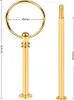 4 Sets 3-stufige Tortenständer-Hardware, abgestufte Produktbild-Vorschau 5
