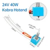 A product image of a 3D printer hotend with dimensions and specifications labeled. Náhľad obrázku produktu
