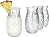 4x Pina Ananas Gläser 400ml Cocktail-Glas transparent Produktbild-Vorschau 1