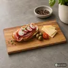 KESPER Frühstücksbrett, 5er Set, Akazie, 23x15cm Produktbild-Vorschau 4