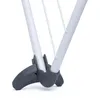Close-up of the base of a drying rack, showing its feet and support structure. Produktbild-Vorschau