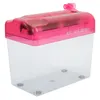 A pink and transparent mini paper shredder is shown against a white background. Náhled obrázku produktu