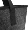 Filztasche Einkaufstasche faltbar 46x15x40 cm anthrazit mit Produktbild-Vorschau 7