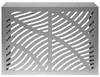 vidaXL Copertura per climatizzatore argento 100 x 50 x 70 Anteprima dell’immagine prodotto 2