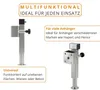 2x Anhänger Stützen 1300 kg 410–655 mm Wohnwagen Wohnmobil Produktbild-Vorschau 11