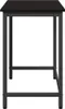 vidaXL Tavolo nero in rovere 80 x 50 x 76,5 cm Anteprima dell’immagine prodotto 6