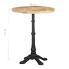 vidaXL Tavolo da bistrot Ø60x76 cm Legno di mango grezzo Anteprima dell’immagine prodotto 10