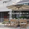 Sonnenschirmständer aus Zement 13kg Rund Schirmständer für Produktbild-Vorschau 4
