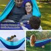 （Blau）Camping Hängematte, Ultra-leicht Tragbare Fallschirm Produktbild-Vorschau 6
