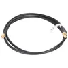 Goobay 51676 WLAN Antennenverlängerungskabel, 2 m, Schwarz Produktbild-Vorschau 2
