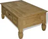 Tavolino in legno di pino stile Messico 100x55x44 cm Anteprima dell’immagine prodotto 8