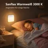 3x LED-nachtlamp met bewegingssensor, USB-oplaadbaar, Productafbeelding-voorbeeld 6