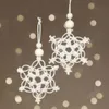 Bastelset Schneeflocken aus Makramee,  inkl. Material u. Produktbild-Vorschau 5